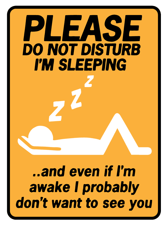 Please Do Not Disturb