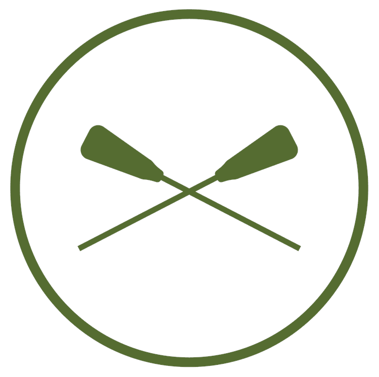 Rafting - Kayak Emblem