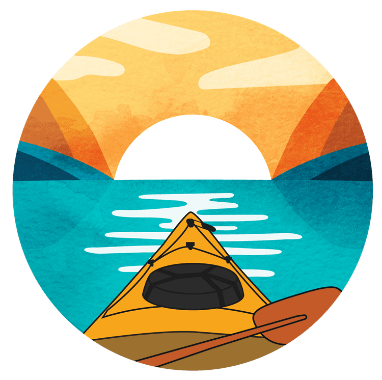 Kayak Sunset Rafting