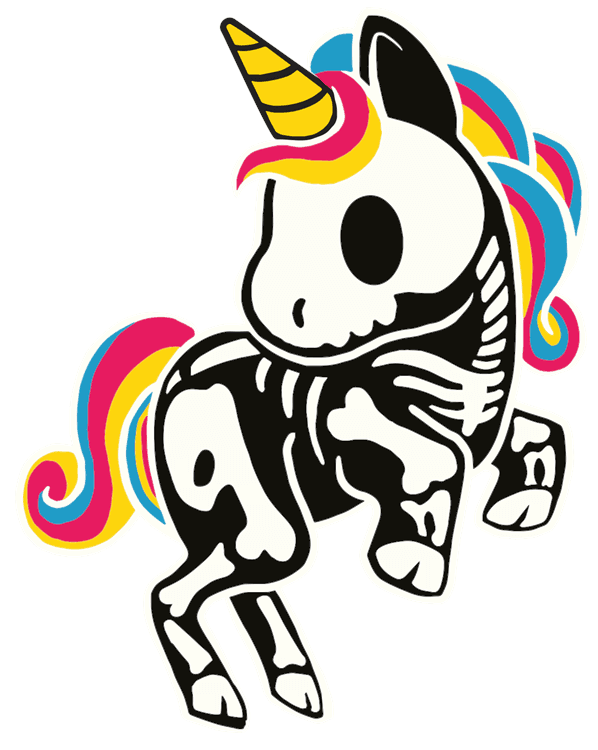 Skeleton Unicorn
