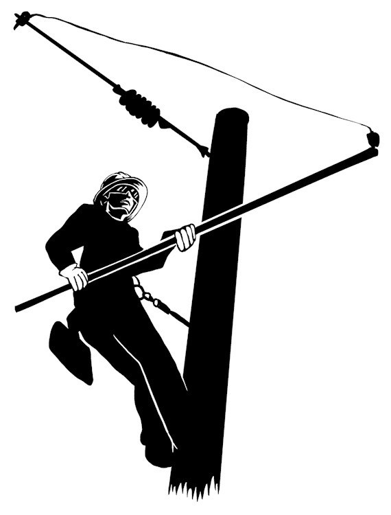 Linemen Silhouette 1