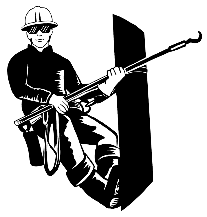 Linemen Silhouette 9