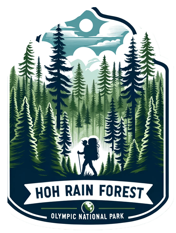 Washington, Hoh Rain Forest Olympic National Park