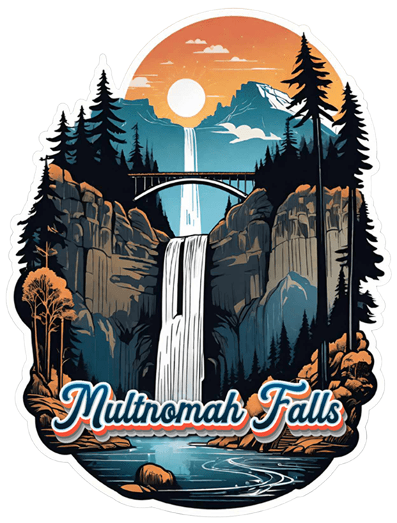 Oregon, Multnomah Falls