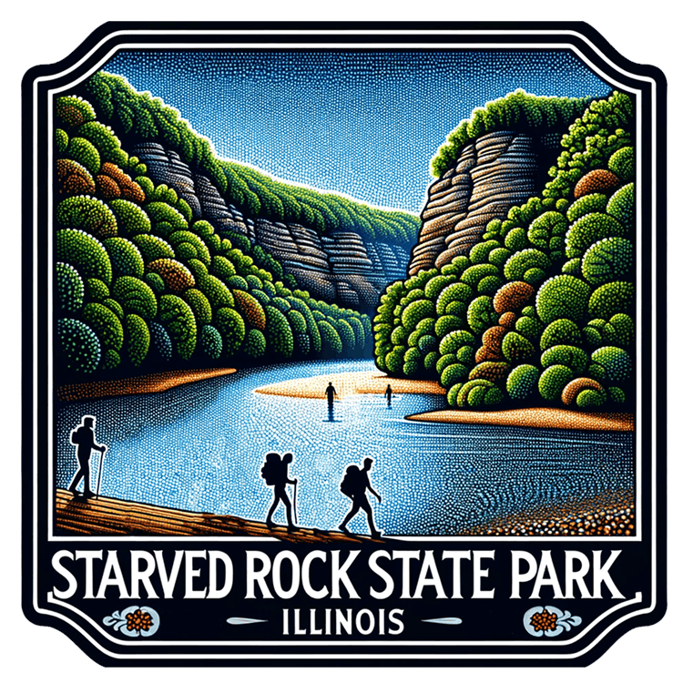 Illinois, Starved Rock State Park