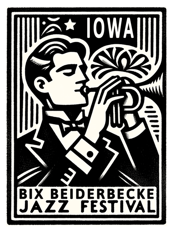 Iowa, Bix Beiderbecke Jazz Festival
