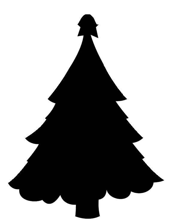 Christmas Tree Silhouette
