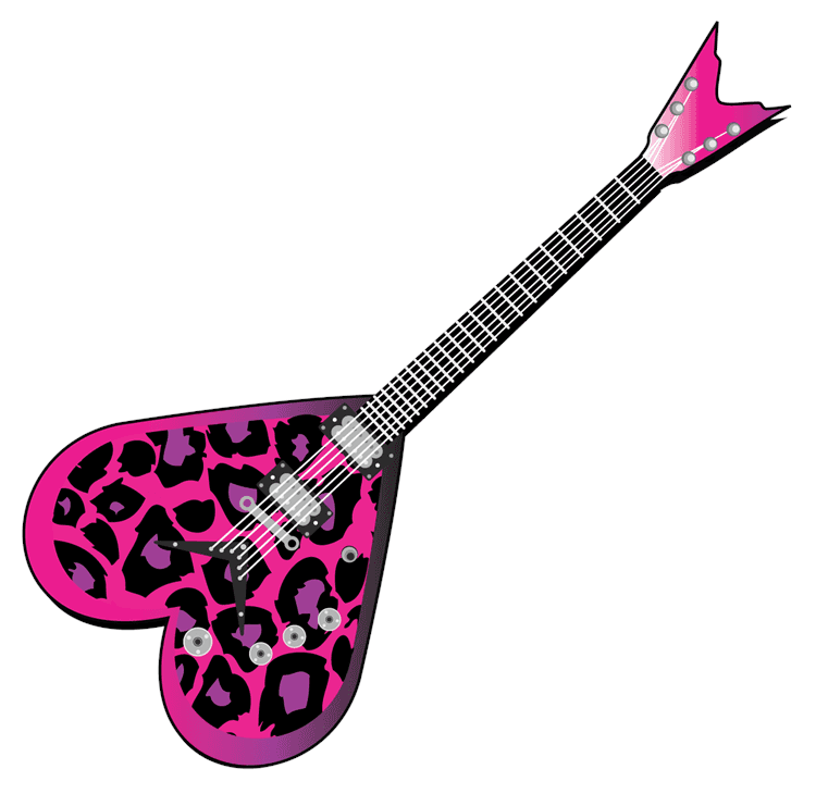 Pink Guitar
